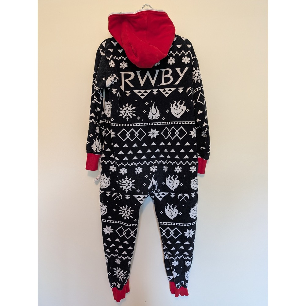 Tipsy Elves Rooster Teeth RWBY Anime Hooded Onesie Fleece Jumpsuit Pajamas M - Picture 2 of 11